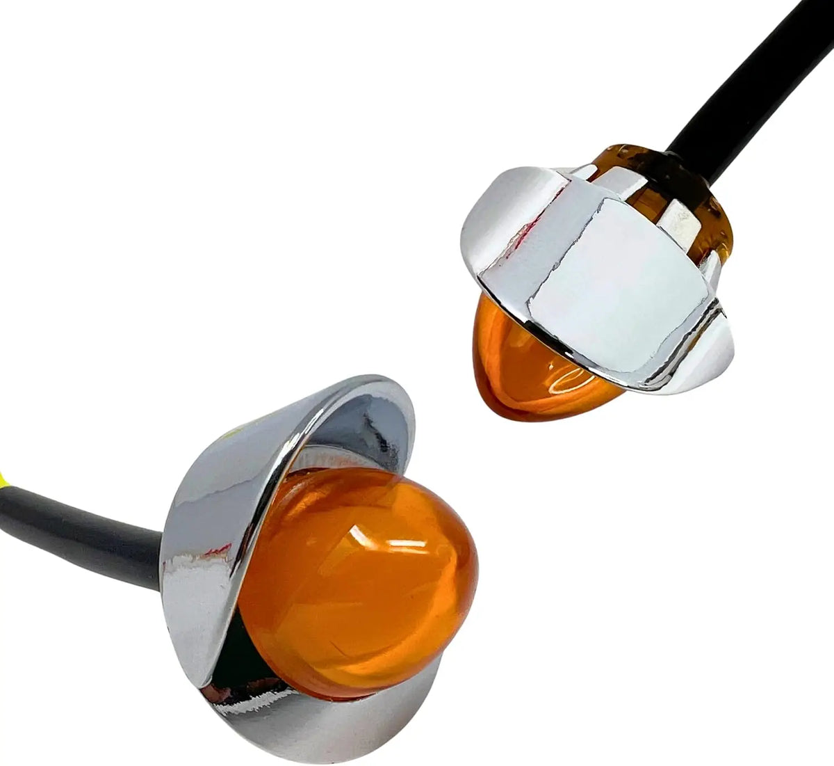 10PCS Amber 12V 24V MINI Watermelon Diameter Glo Vingtage