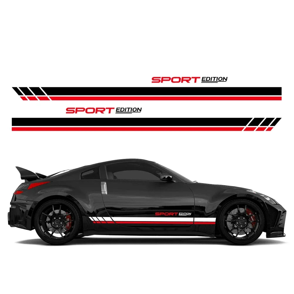 For Nissan Z-Cars 350Z 370Z Fairlady Side Sticker Body Racing