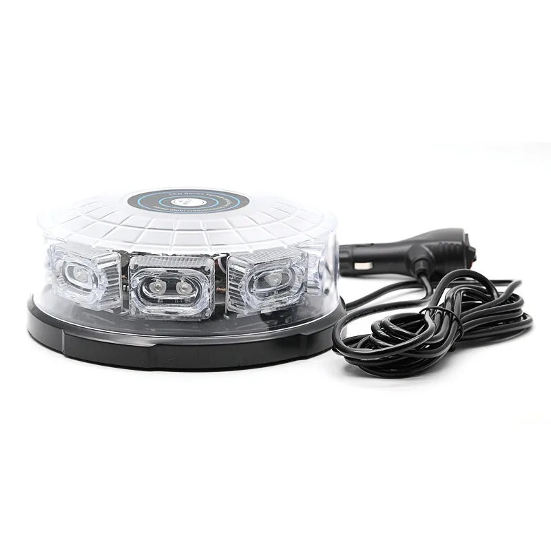 For 38-LED Red Blue Strobe Warning Excavator Parts Thickened