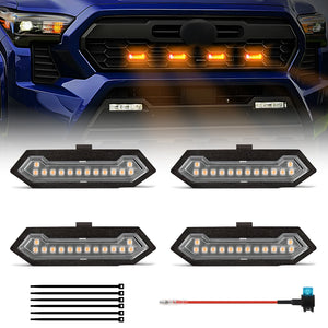 For Toyota Tacoma Trd Sport 2024 Grille Front Warning Daytime