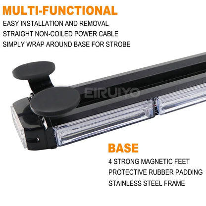 Truck Tow Cob Flash Warning Bar Safety Strobe Emergency