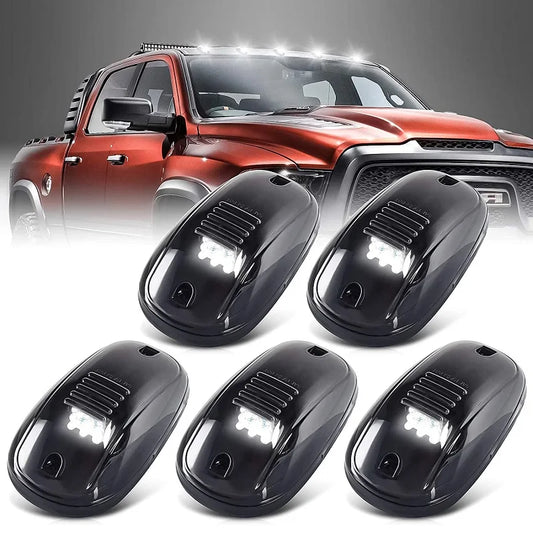 For 2003-2018 Dodge Ram 1500 2500 5PCS Cab Roof Marker Running