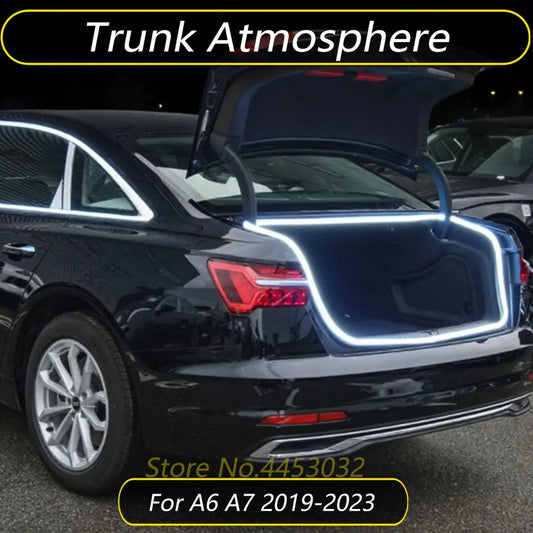 For Audi A6 C8 4K A7 4K8 2019-2025 Trunk Atmosphere Strip Kit