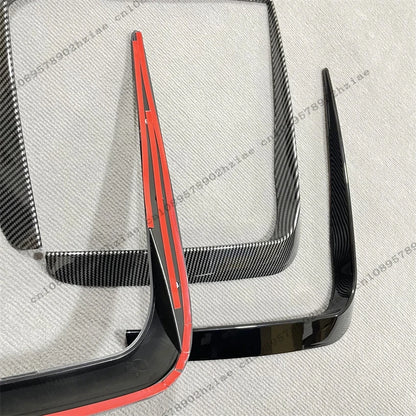 For BMW 4 Series G22 G23 Front Bumper Lip Splitter Air Vent