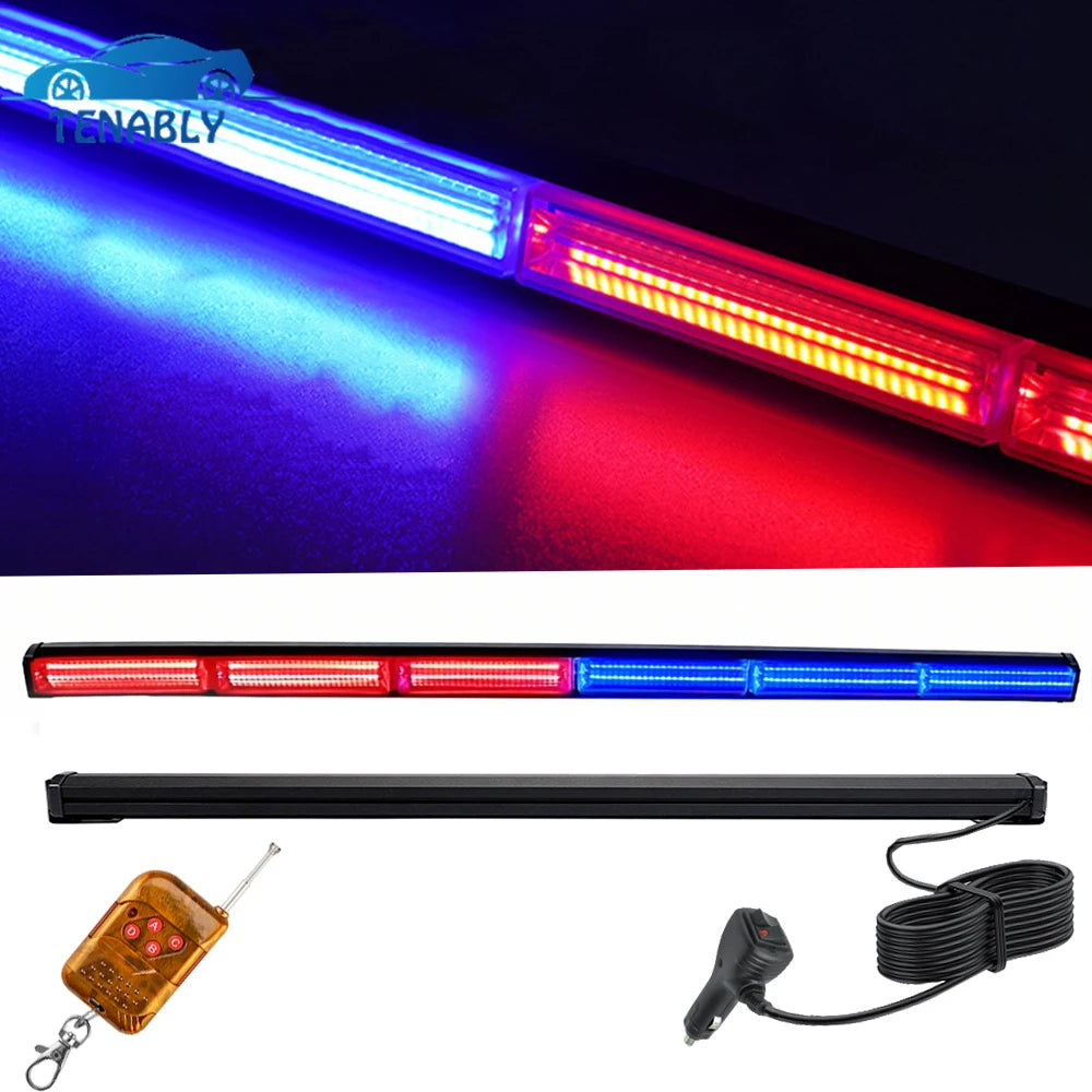 For Tow Wireless Warning Bar Rooftop Safti Stroboscopes Strobe