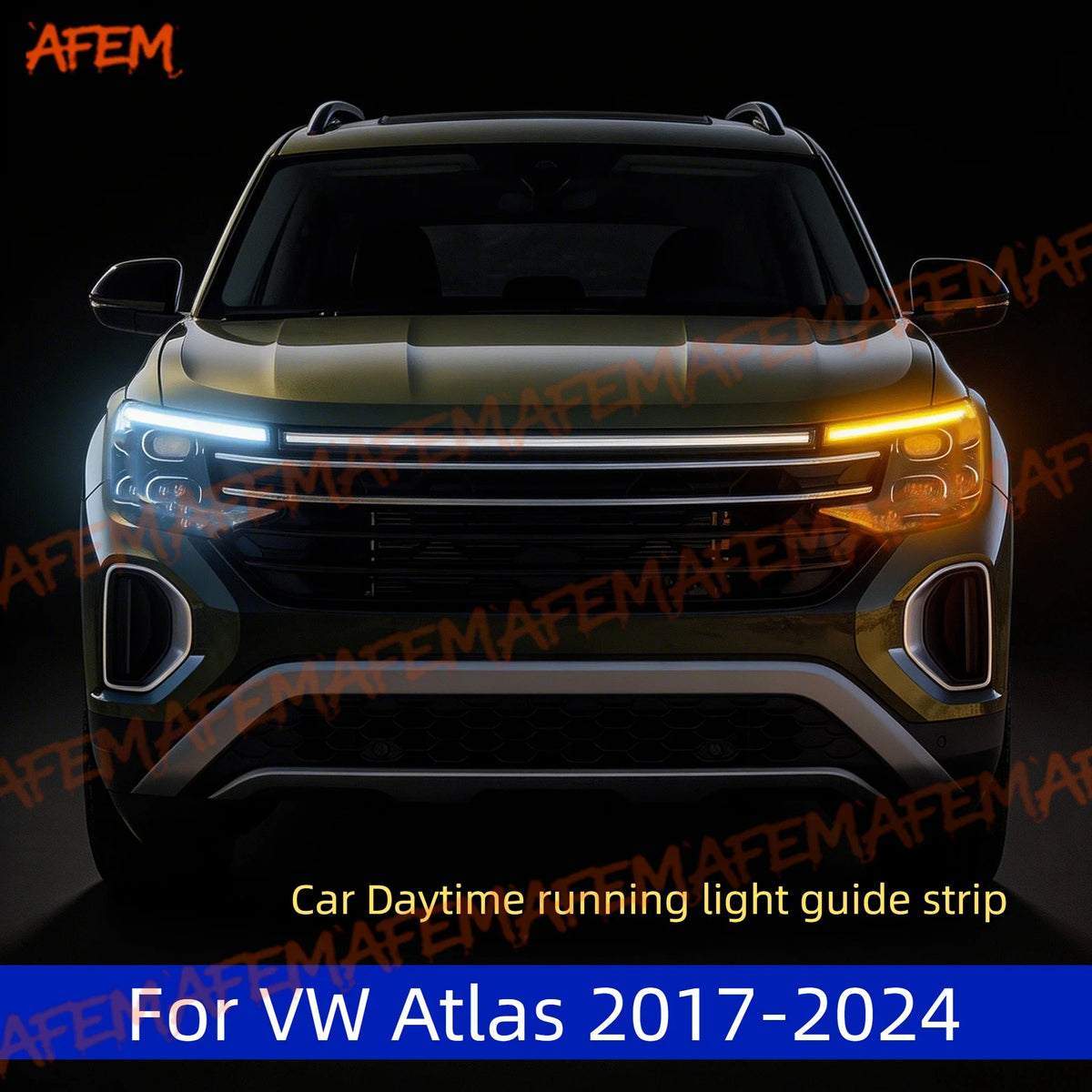 For VW Atlas 2017-2024 12V Drl Daytime Running Start Scan