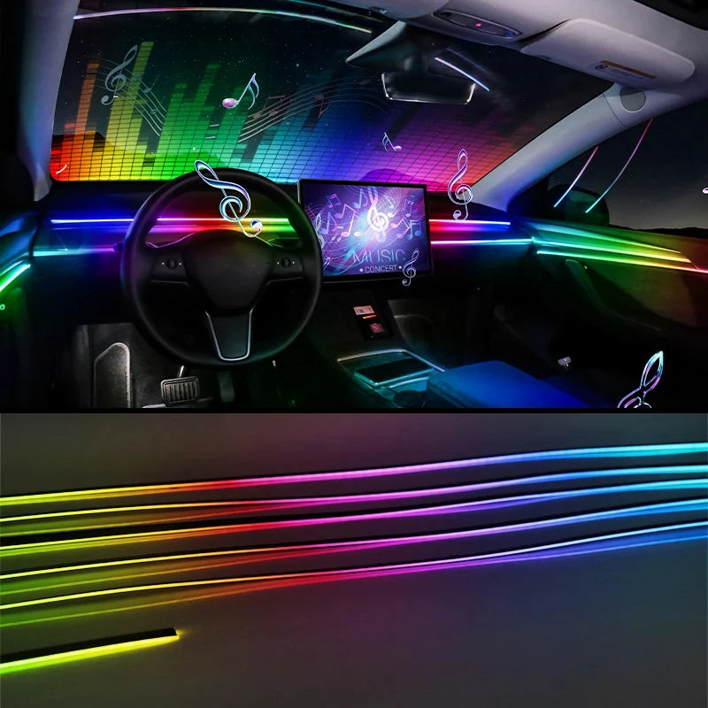 In Full RGB Ambient Rainbow Strip USB Dream Symphon