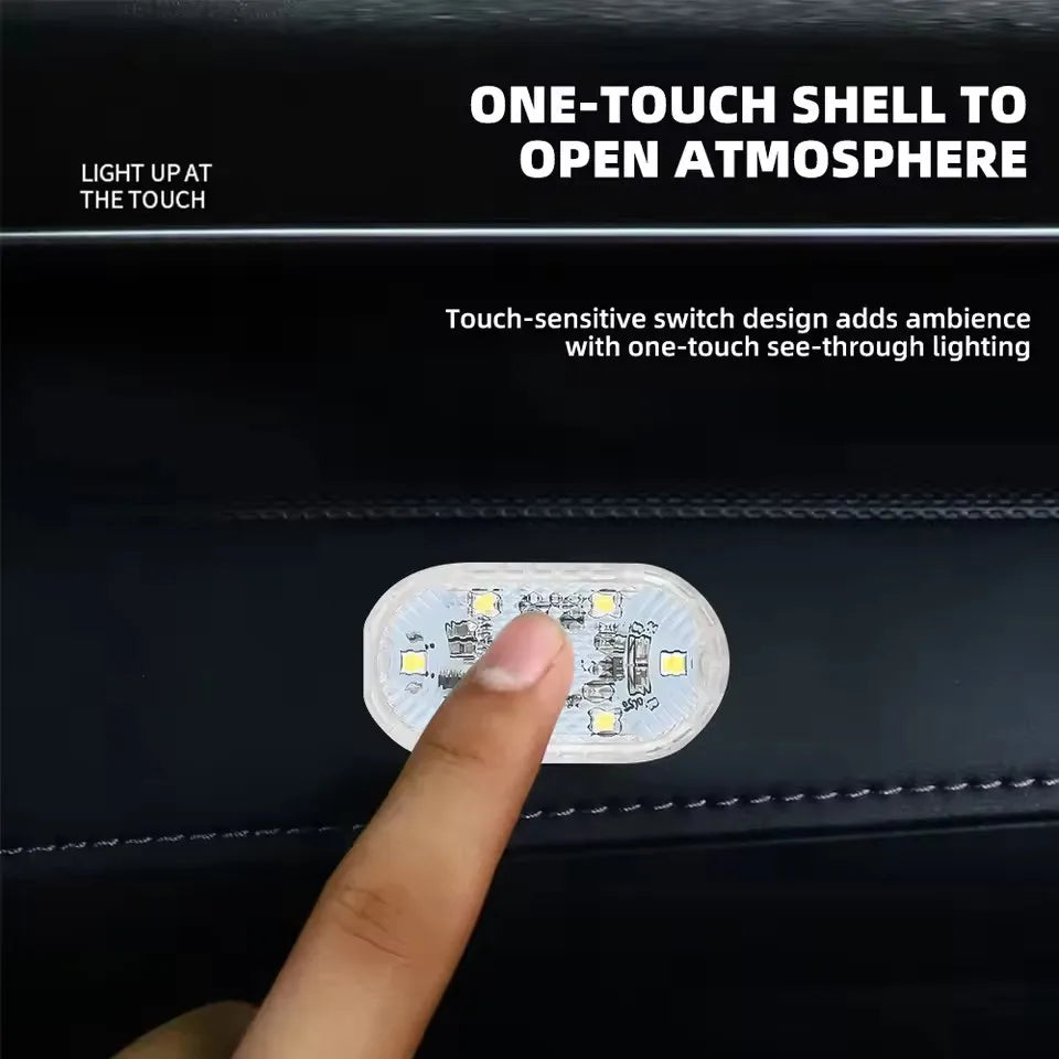 For Trunk Storage Box USB Charging Touch MINI Wireless Interior