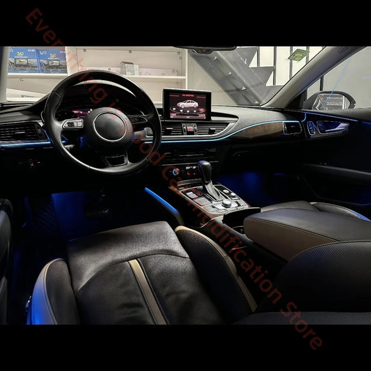 For Audi A6 A7 2012-2018 64 Colors Ambient Interior Lighting