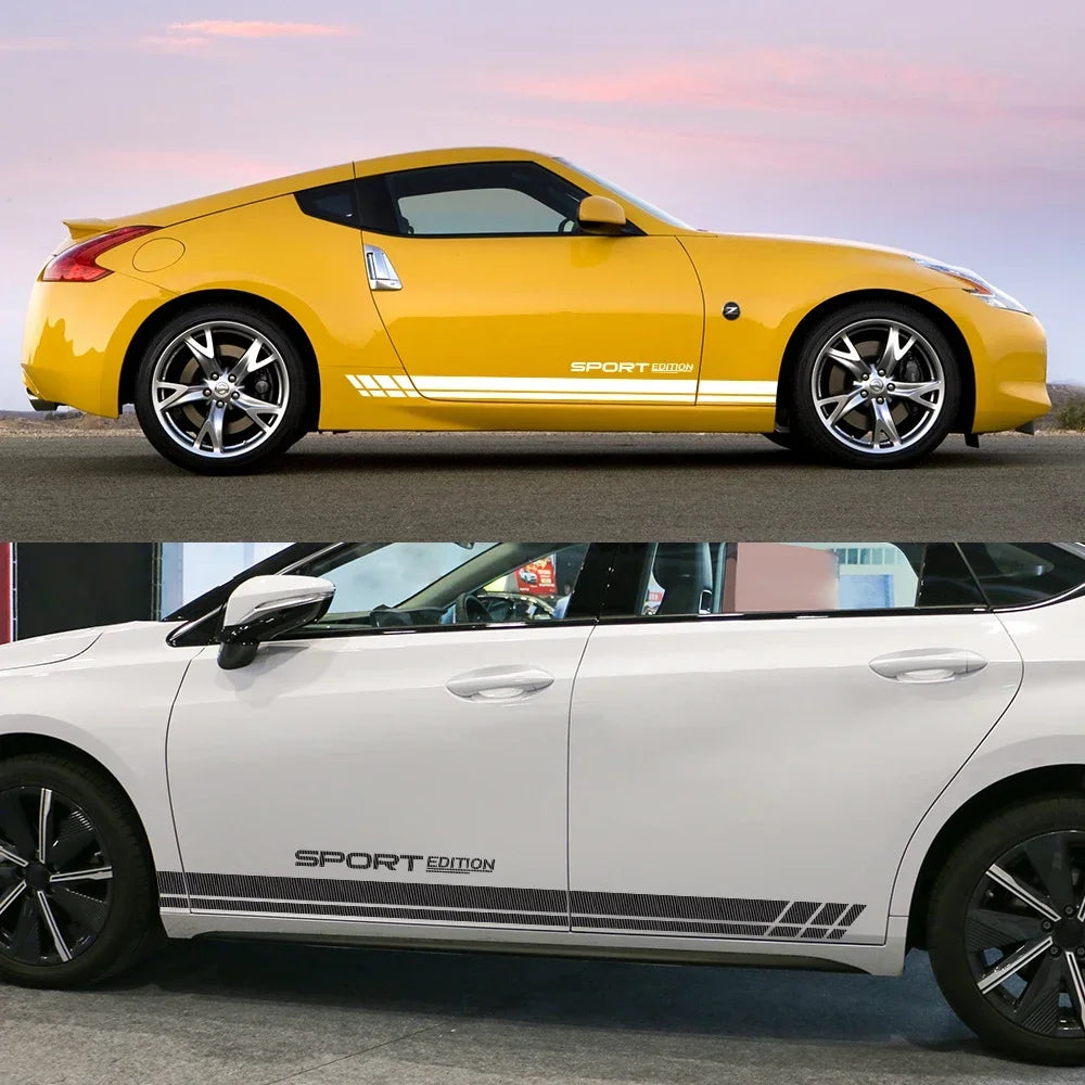 For Nissan Z-Cars 350Z 370Z Fairlady Side Sticker Body Racing