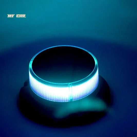 Waterproof Solar Powered Rotating Strobe Portable Design Durable