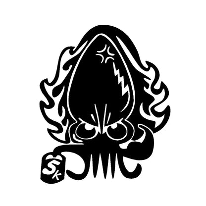 Stickers Octopus Squid Reflective Window Sticker Waterproof