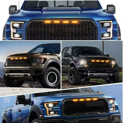For Off Road Trunk Front Amber White Grille Harness Eagle Eye