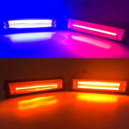 Truck Warning Cob Long Strobe Refitting Medium Mesh Roof