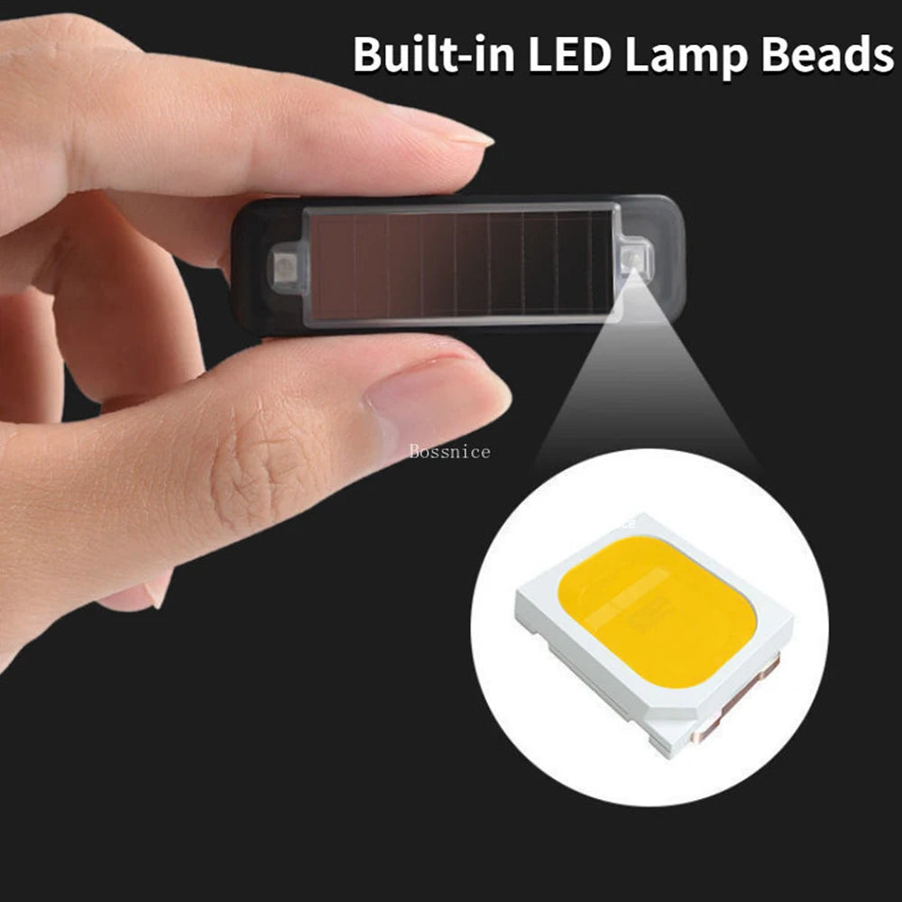 Solar Warning MINI Simulated Alarm Wireless anti-theft Flashing