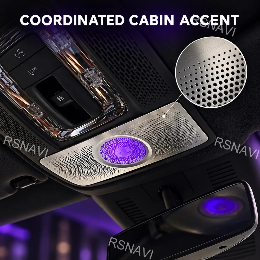 Sunglasses Holder Ambient Lighting Compatible Mercedes-Benz Gle