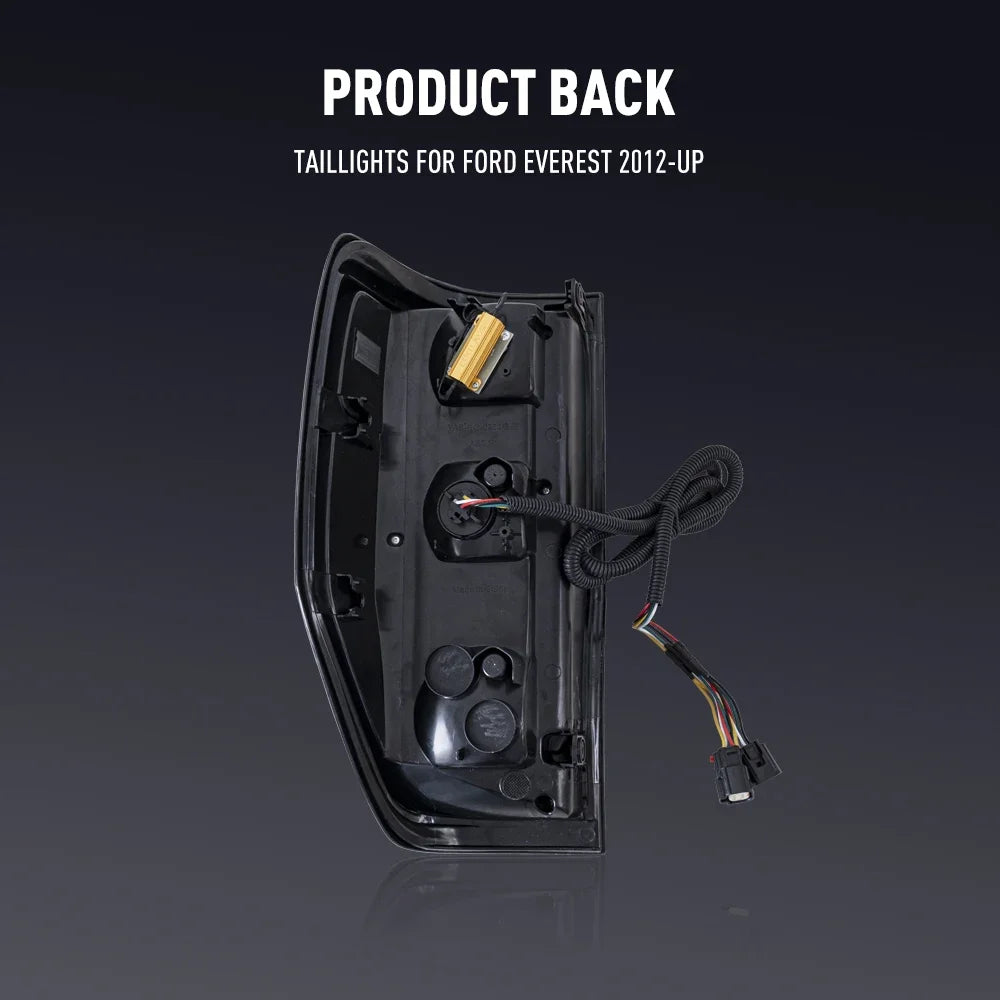 For Ford Everest 2012-UP Drl Reverse Pair Tail Brake Turning