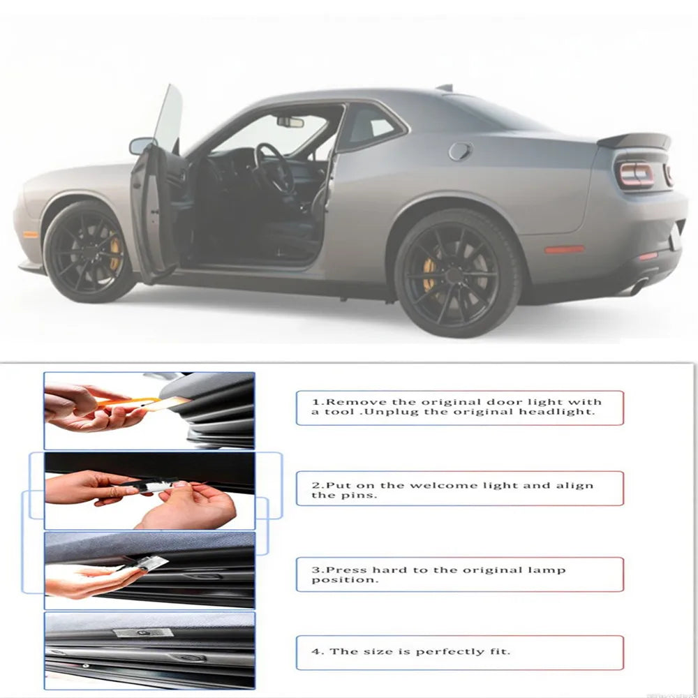 For Dodge Challenger 2008-2019 Scat Pack Projection Suitable Srt