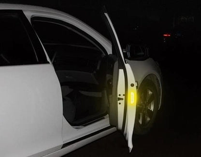 Door Open Wheel Eyebrow Reflective Sticker Cover Decal Trim