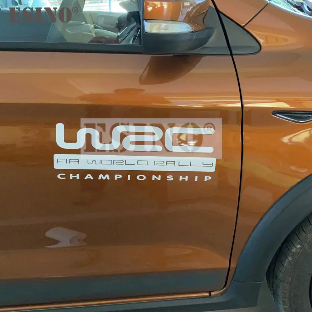 Creative Decal Wrc Fia World Rally Championship Pvc 3D