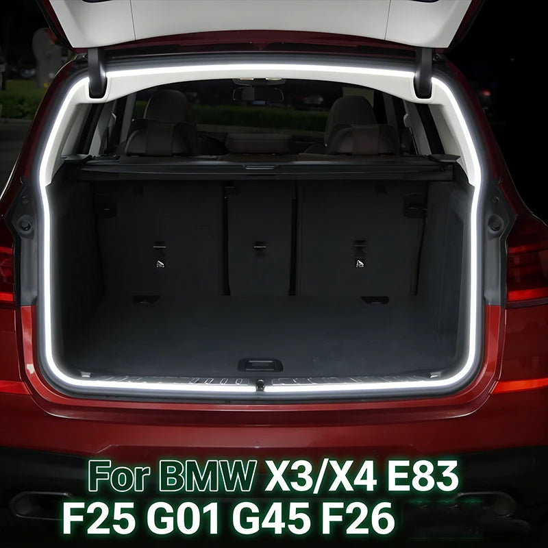 For BMW X3 X4 E83 F25 Trunk Seal Edge Strip G01 G45 F26 G02