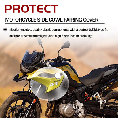 For BMW F750GS F850GS 2018 2019 Motorcycle Fuel Tank Side Plate