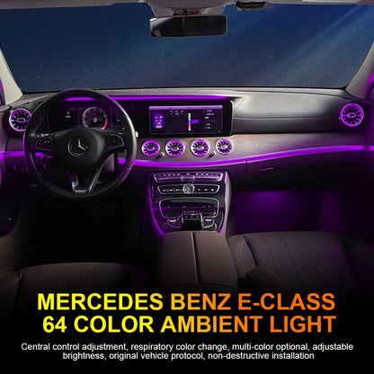 For Mercedes Benz W213 E-Class RGB Colours Air Vents Control