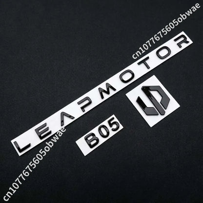 For Leapmotor B05 Rear Trunk Tailgate Front Grille Rear Black