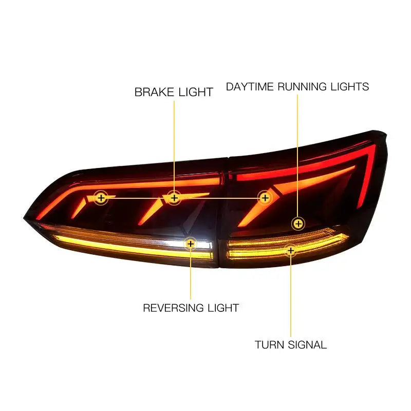 For Volkswagen Touareg LED Taillights 2019-2023 Parts Lighting