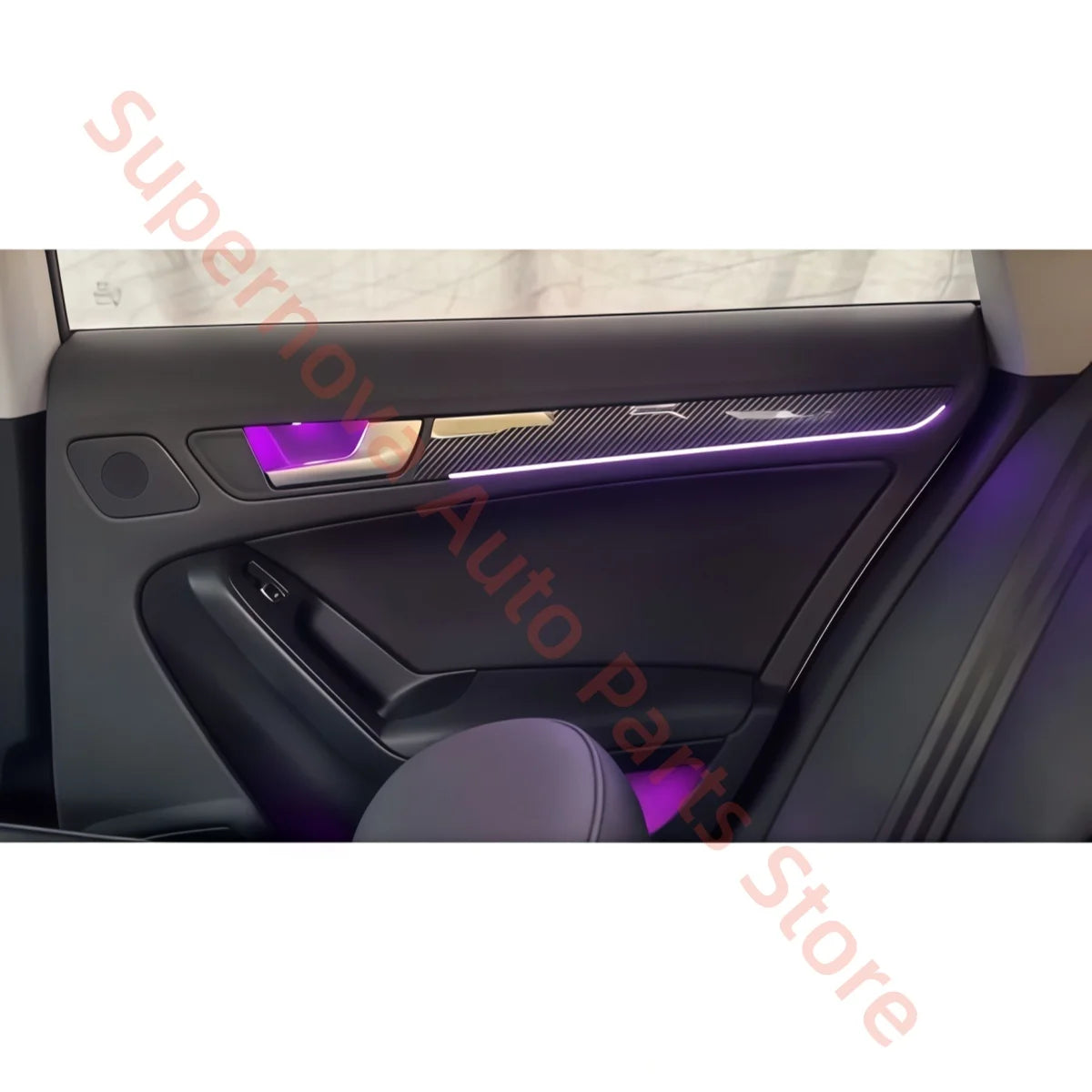 For Audi A5 2009 - 2016 Ambient Atmosphere Interior Lighting