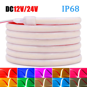 IP68 Waterproof Cob Neon Strip 5M 10M 15M 20M