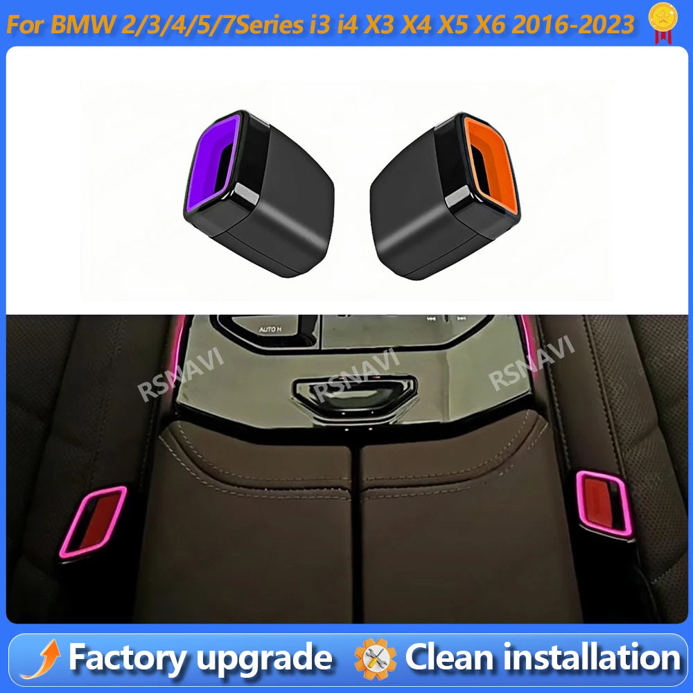 For BMW 2 3 4 5 Colors SEAT Belts Safety Buckle Interior Ambient