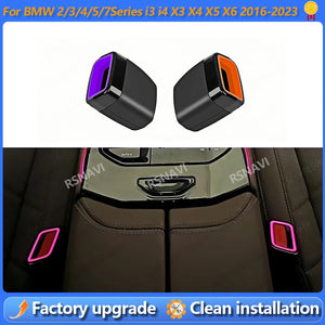 For BMW 2 3 4 5 Colors SEAT Belts Safety Buckle Interior Ambient