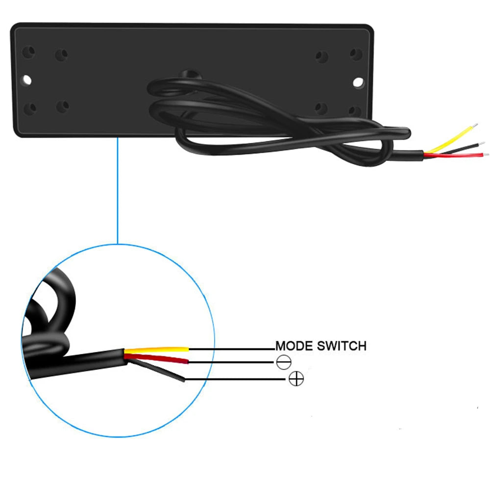 For Auto Strobe Lights Cob LED 2PCS Gazelle Strobe Fireman