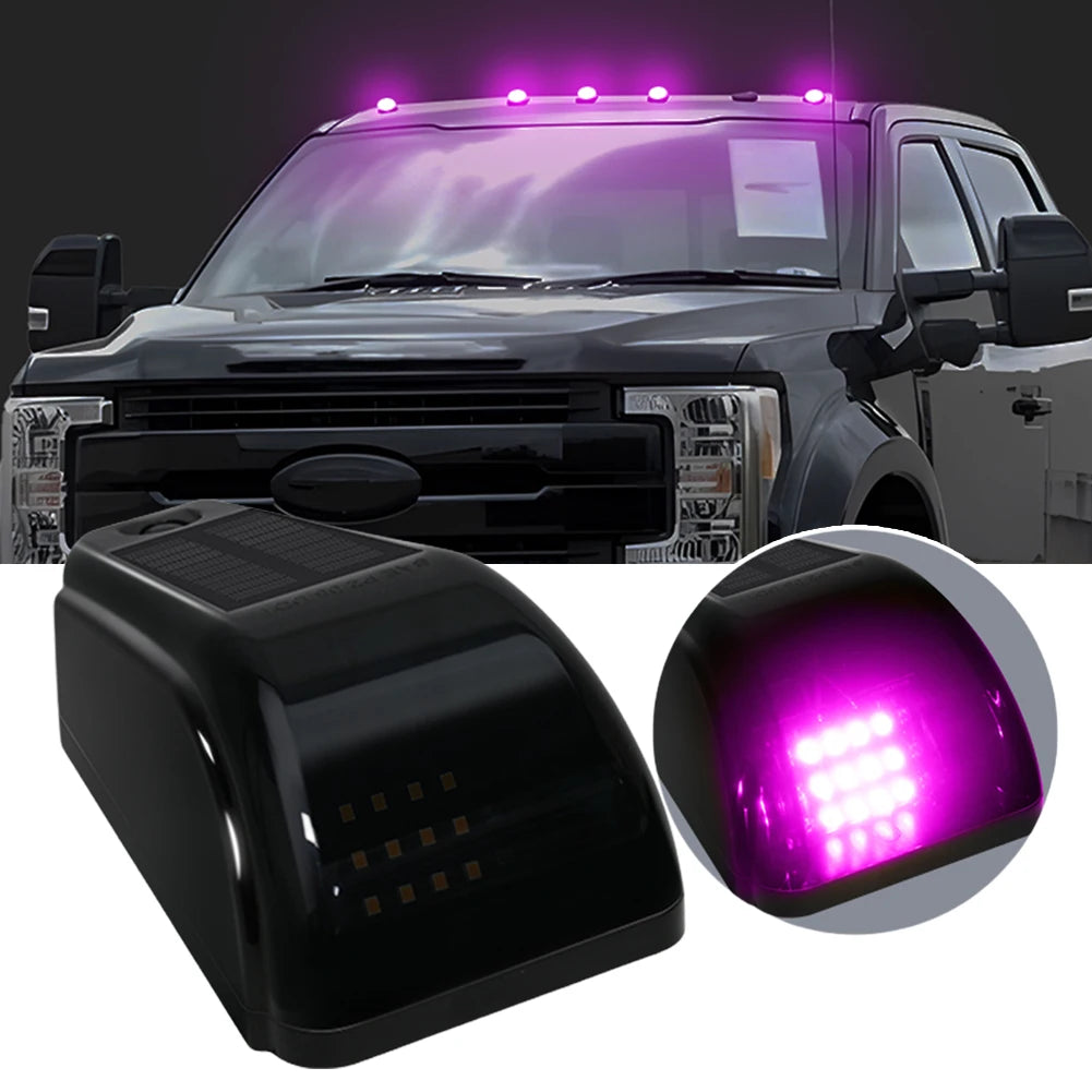 For Pickup Solar Powered Cab Wear Resist Alarm Truck Pickup