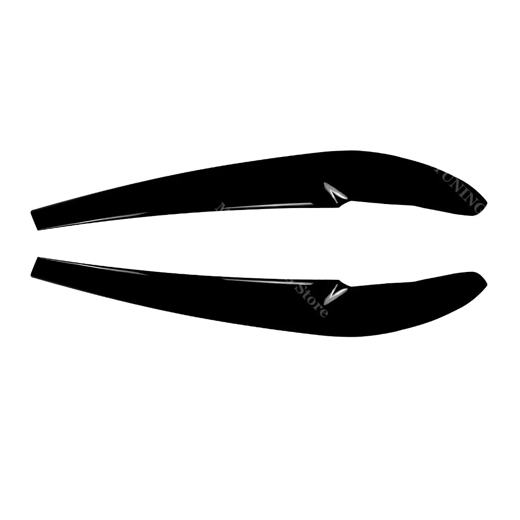 For BMW X3 F25 X4 F26 2PCS Front Headlight Eyelids Eyebrows