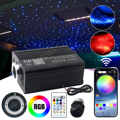 16W Starry Sky Twinkle Star Ceiling Fiber Optic Shooting
