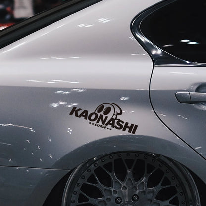 Kaonashi Jdm Electric Motorcycle Sticker Front Guard Rear Window