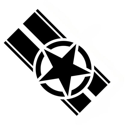 For 4X4 Tactical Vinyl Hood Decal Waterproof Uv Resistant