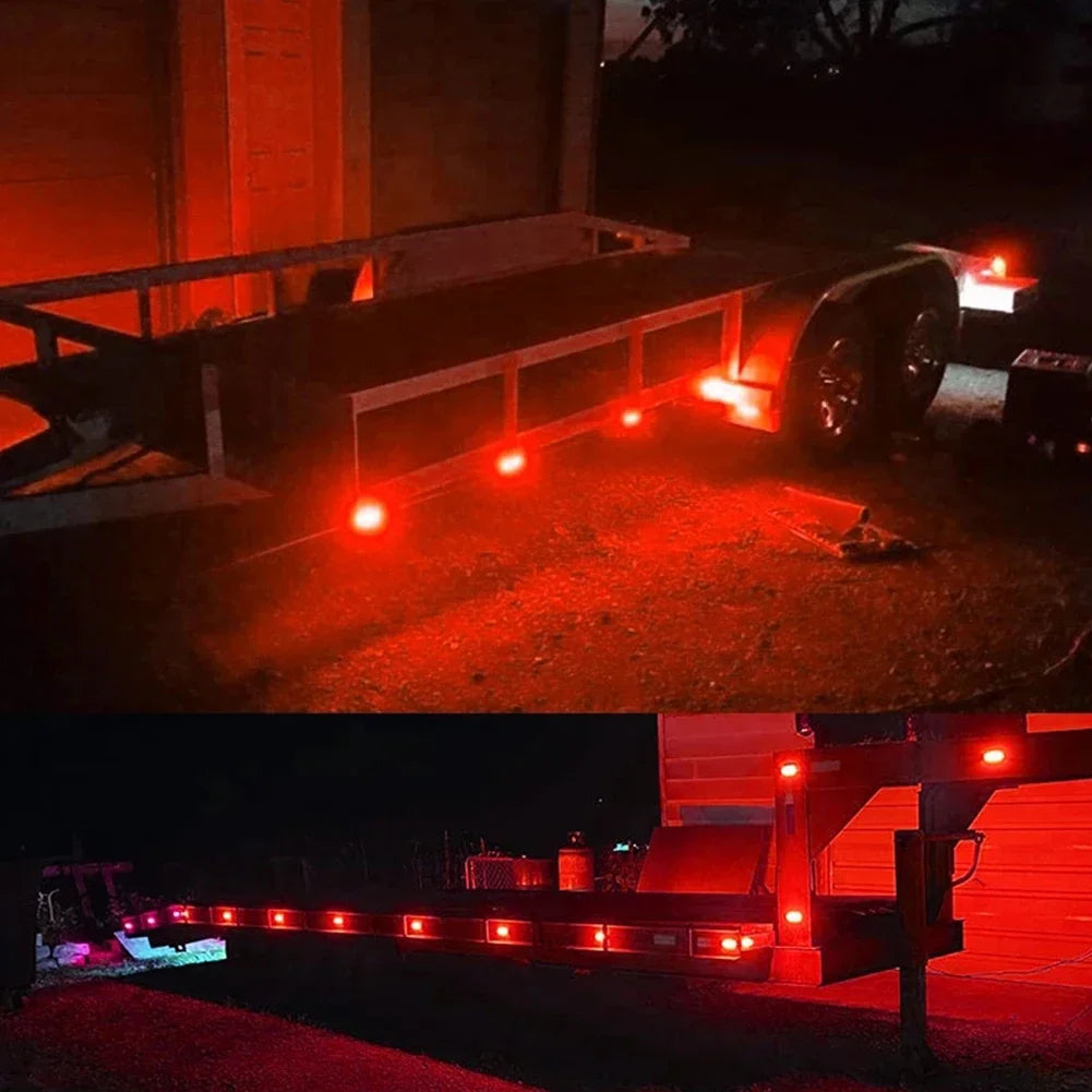 Truck Len Side Marker 12-24v Waterproof Trailer Lorry Van