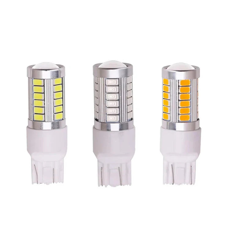 3PCS T20 W21 5W Smd 5730 Turn Signal Fog