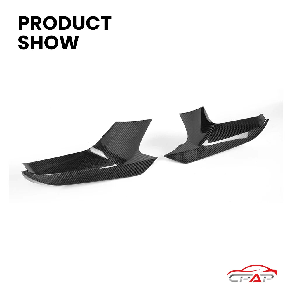 For BMW M5 F90 Pre-LCI 2017-2020 Real Dry Carbon Fiber Front
