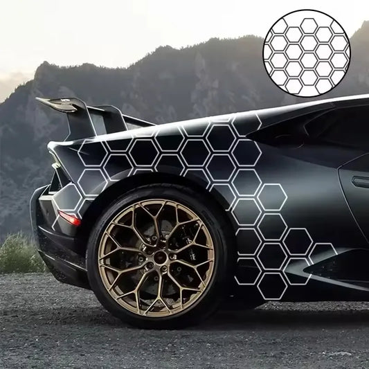 Sticker Honeycomb Graphics Film Cars Body Decor Stickers Exterior