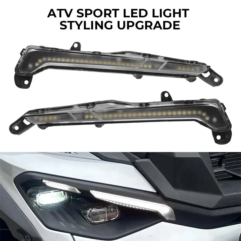 For Can-Am Outlander 1000R Max 2025 ATV 2PC Front Drl Bumper