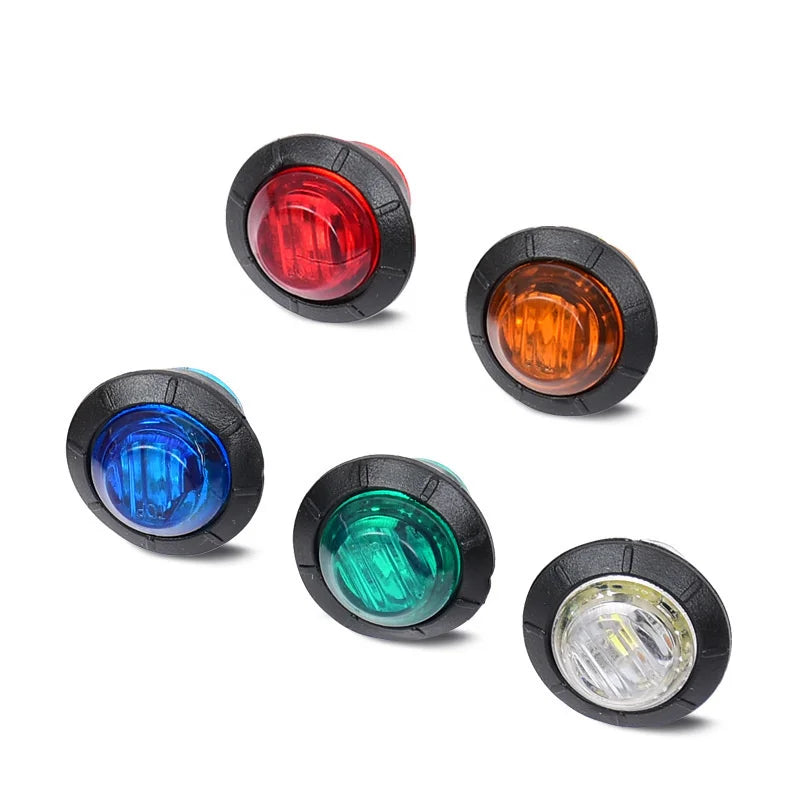 20PCS Drl 12V 24V Side Marker Camion Trucks Lorry