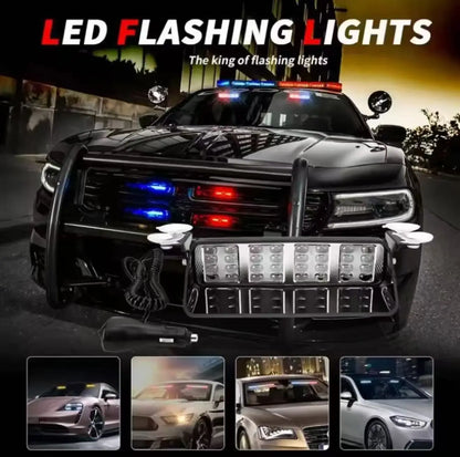 Head Suction Cup Emergency Strobe Power Flash Warning Beacon