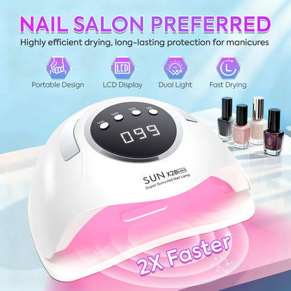 For Nails 380W Gel Polish Drying Dianabeauty 90leds Uv Nail