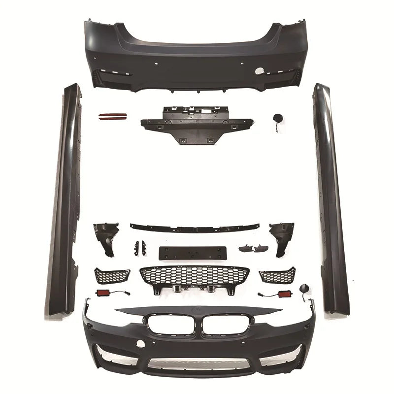 For BMW F30 Large Front Rear M3 Modification Kit Bumper Side