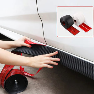 Rubber Side Skirt Protective Strip Door Bottom Bumper Protector