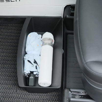 For Tesla Model Y Juniper 2025 Front Under SEAT Storage Box Tpe